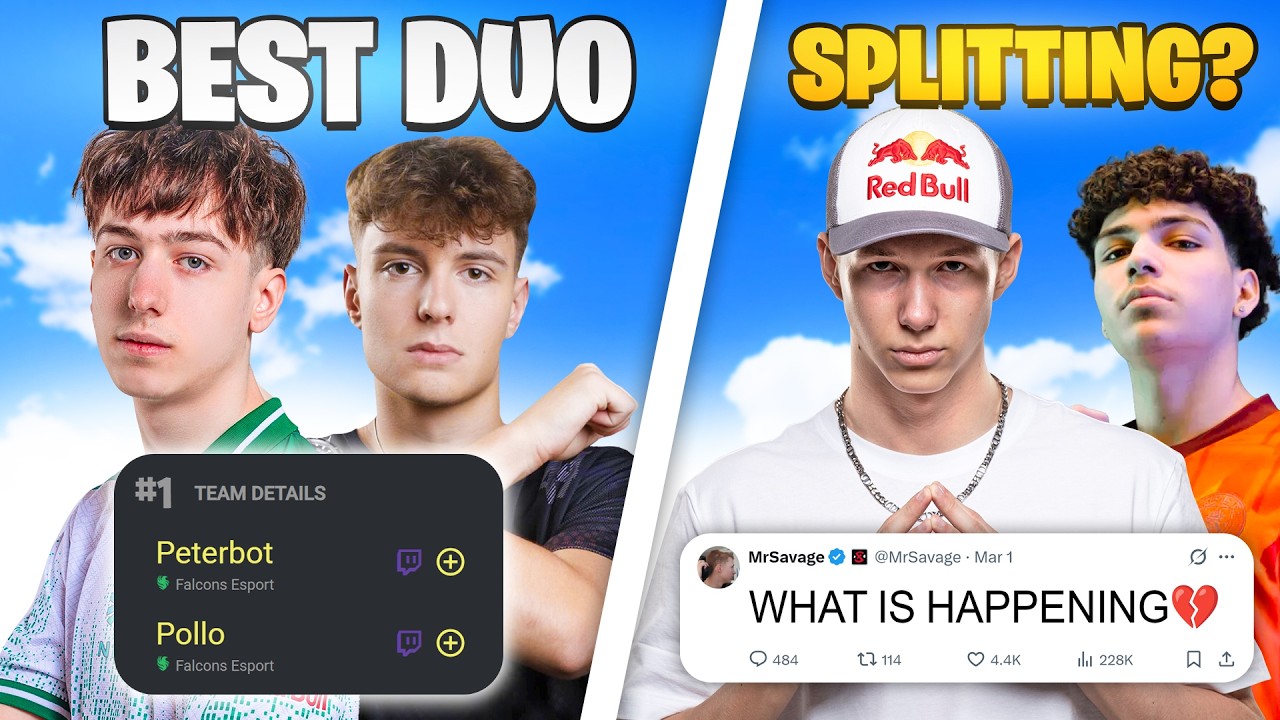 Peterbot ДОМИНИРУЕТ в последнем финале... | Стоит ли этим дуэтам РАЗДЕЛИТЬСЯ перед FNCS?