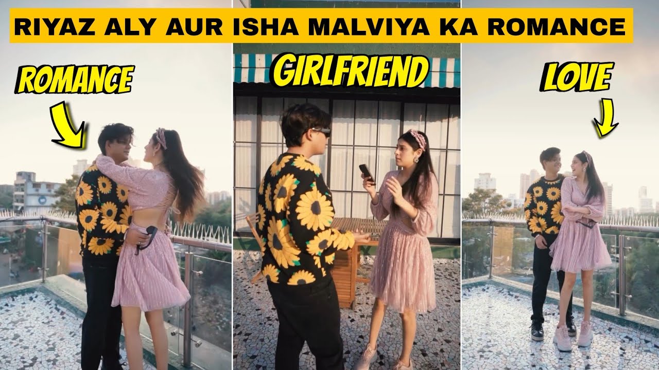 Riyaz और isha की मस्ती | Isha malviya Riyaz Aly | riyaz Aly Isha malviya video | riyaz Isha song
