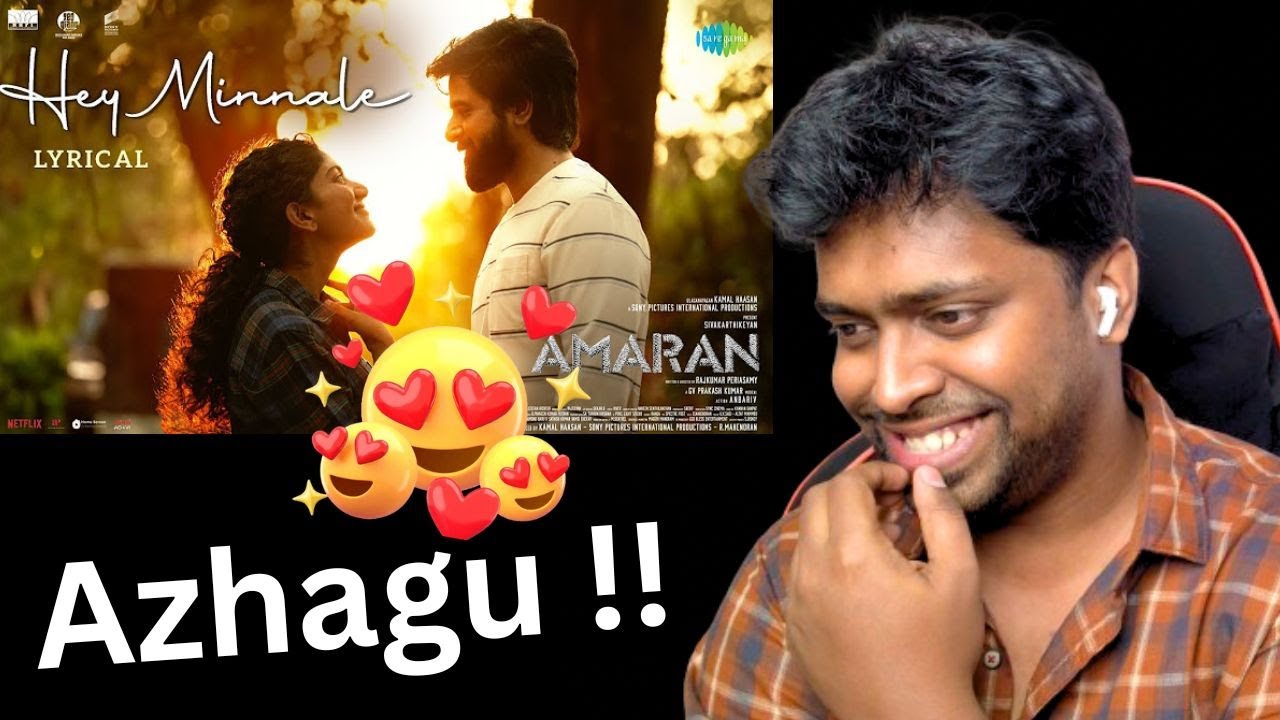 Hey Minnale Reaction | #Amaran | Sivakarthikeyan, Sai Pallavi | GV Prakash  | M.O.U | Mr Earphones