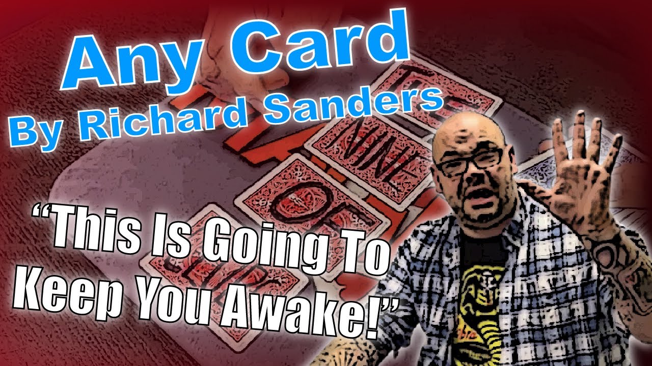 Any Card By Richard Sanders | Prediction Card Magic!