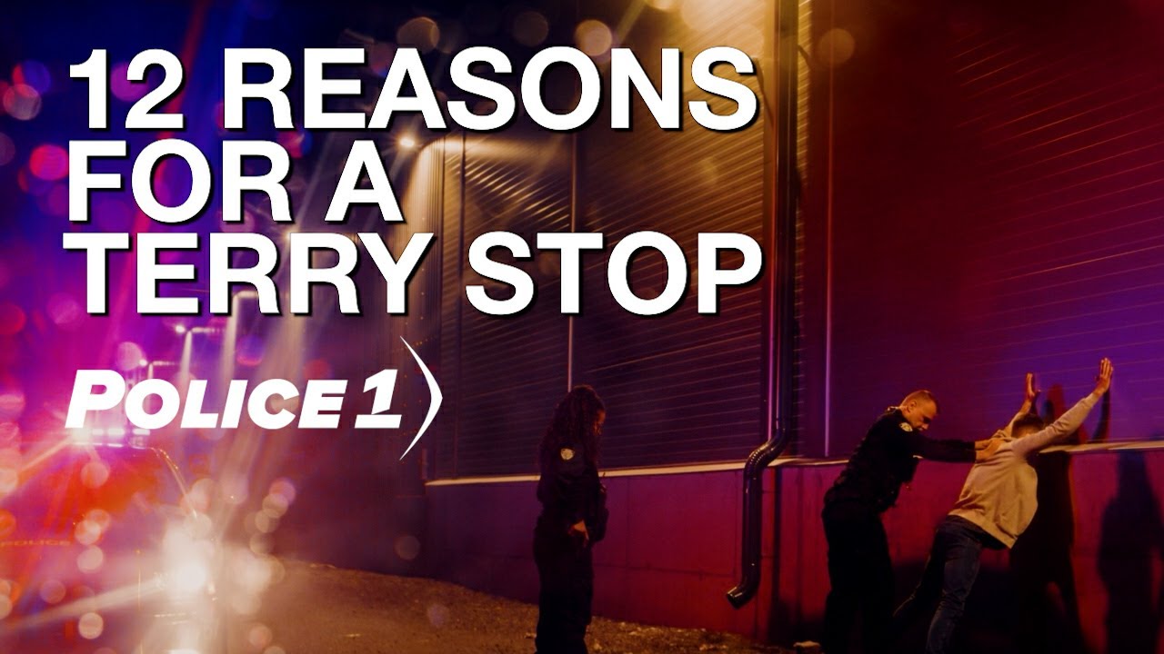 12 Reasons for a police officer to conduct a Terry stop
