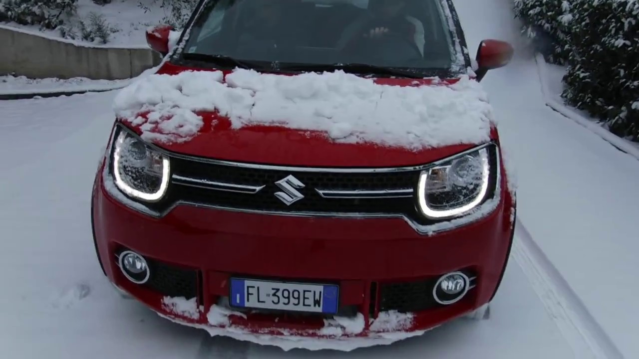prova su neve suzuki ignis 4x4 - suzuki ignis 1.2 DUALJET 4WD ALLGRIP ITOP