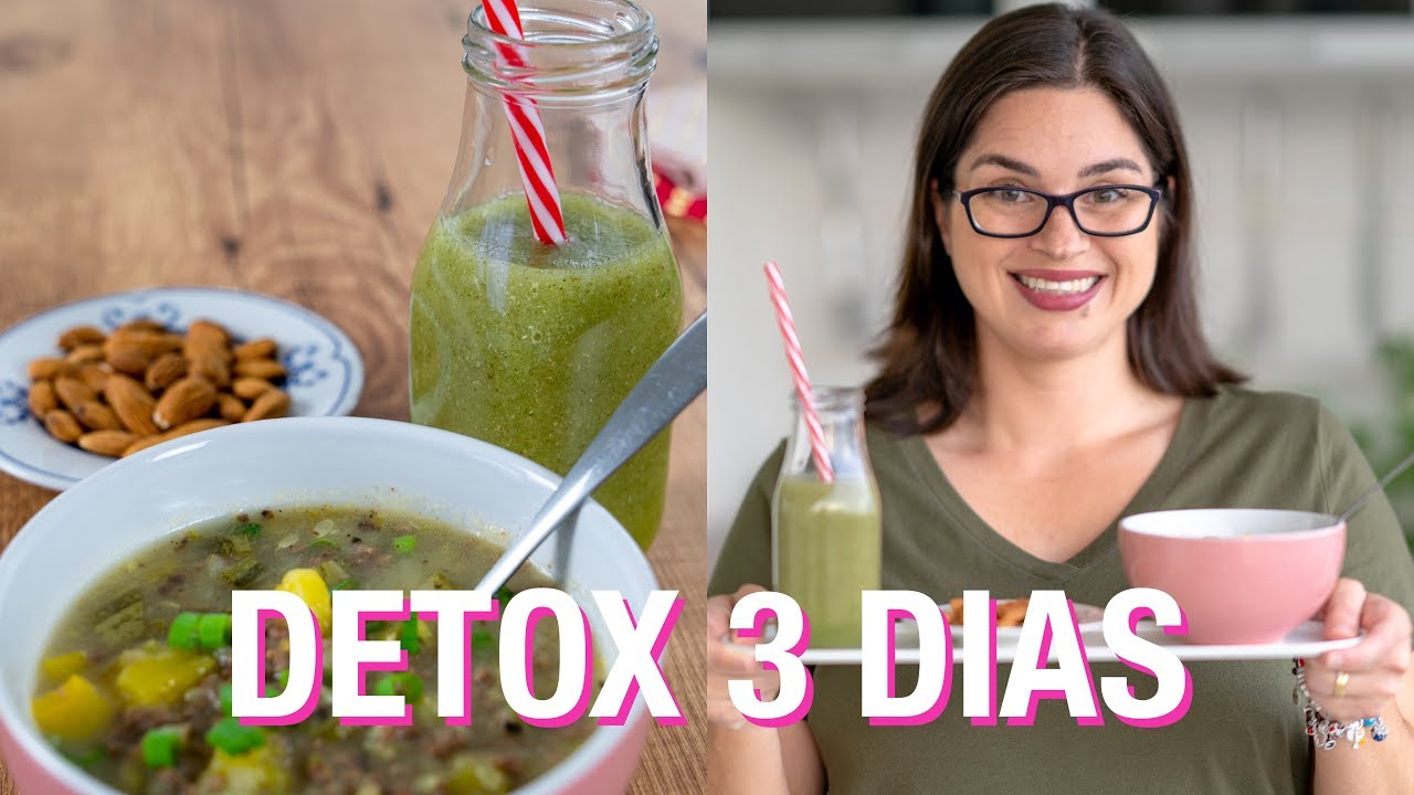 PROJETO DETOX DE 3 DIAS | Dieta de Desintoxica&ccedil;&atilde;o com o Passo a Passo para p&oacute;s P&Aacute;SCOA