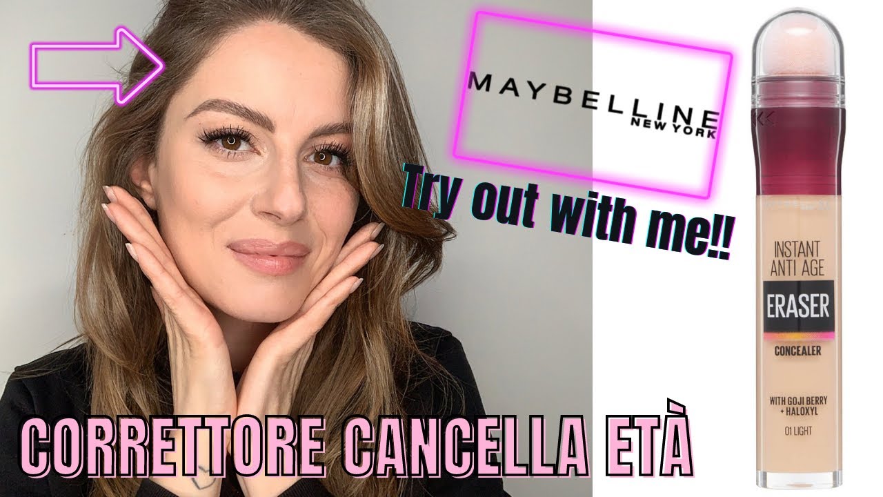 CORRETTORE CANCELLA ETÀ MAYBELLINE // RECENSIONE - Simona Pace Beauty