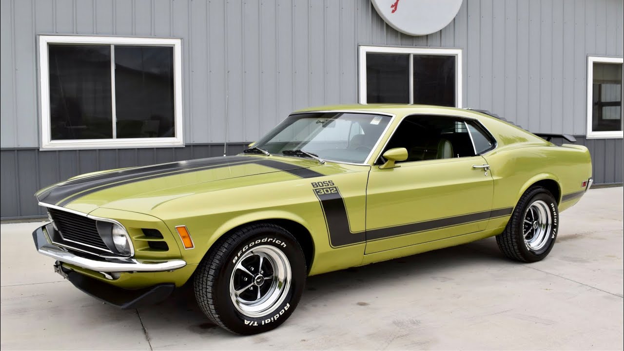 1 of 1! 1970 Boss 302 Mustang (SOLD) at Coyote Classics