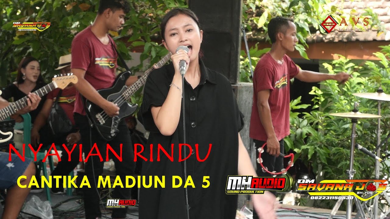 CANTIKA davinca MADIUN DA 5 NYANYIAN RINDU  SATRU 2 SAVANA JOS bh 705