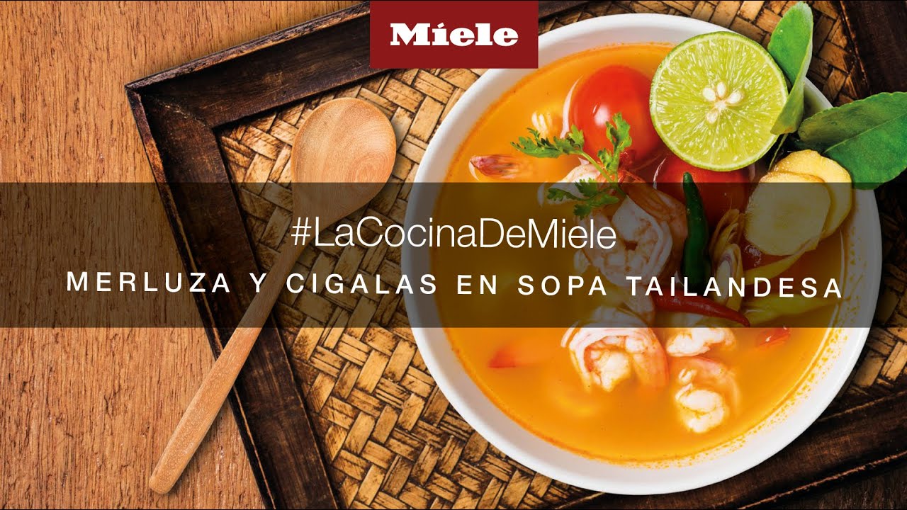 Curso de cocina en directo con Iñigo Aguirre - Sopa tailandesa | Miele
