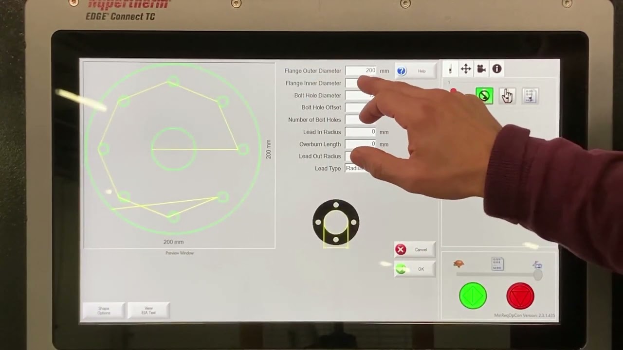 Digitálisból valóság - Hypertherm EDGE CONNECT TUTORIAL és plazmavágás