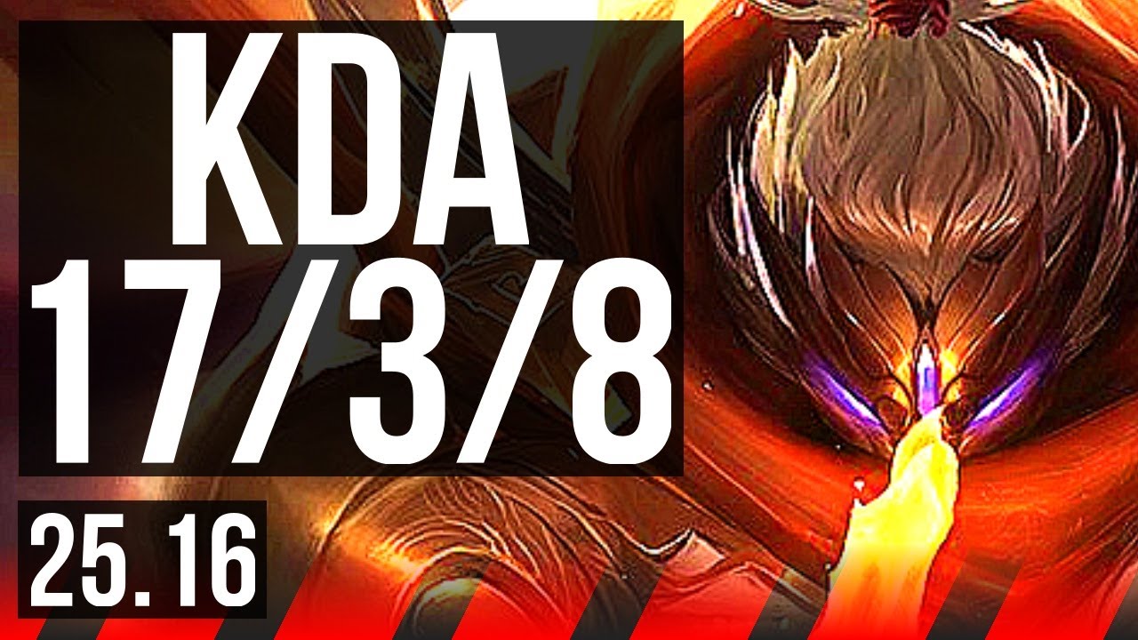 JAX vs FIORA (TOP) | 6 solo kills, 17/3/8, Legendary | KR Challenger | 25.16
