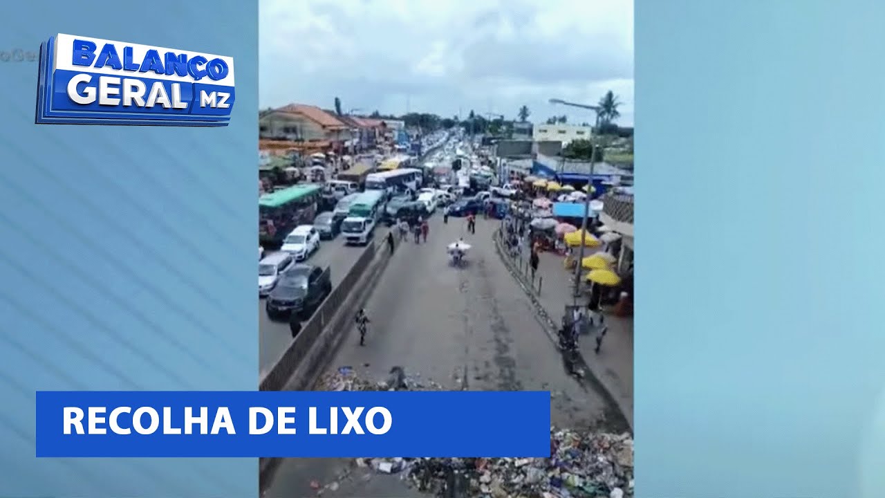 Município de Maputo: Populares do Benfica fecham N1 com lixo em reivindicação por recolha de lixo