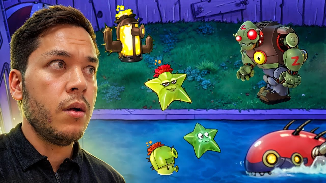 PVZ Fusion 7-Qism, Juda Ko'p Yulduzlar, Kaktuslar, Qarindosh Urug'lar...