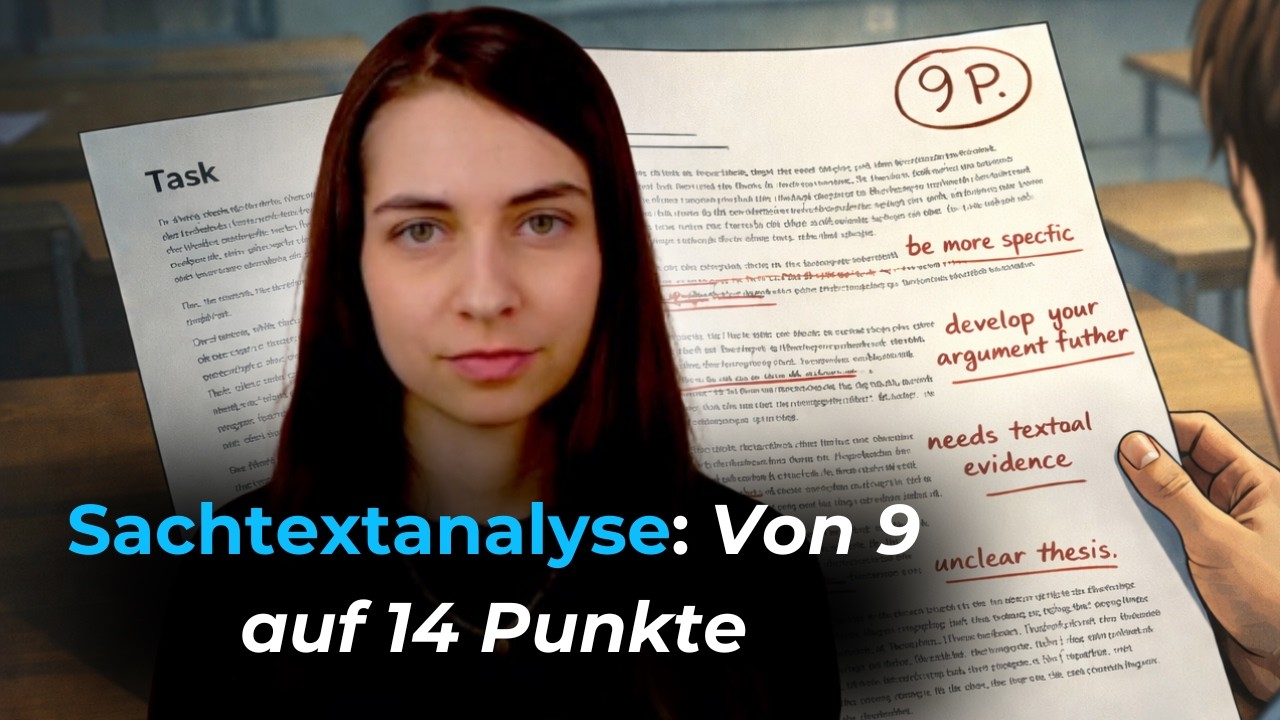 Deswegen scheiterst du bei 14 P. Sachtextanalysen (Englisch Oberstufe)