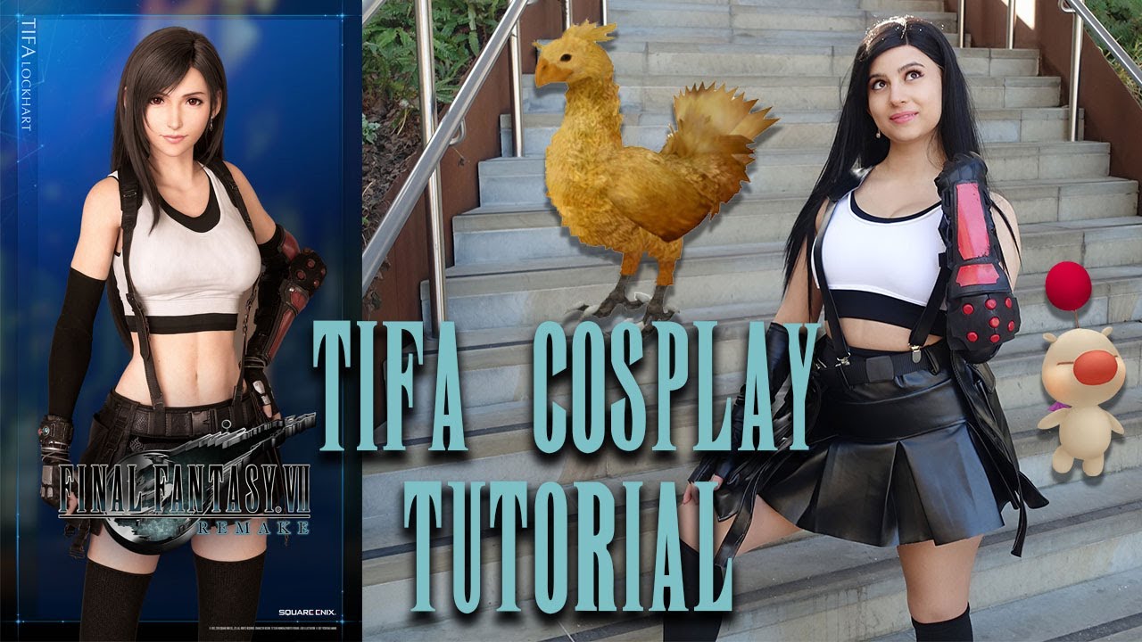 Tifa Lockhart Final Fantasy VII Remake - Full Cosplay Costume Tutorial DIY