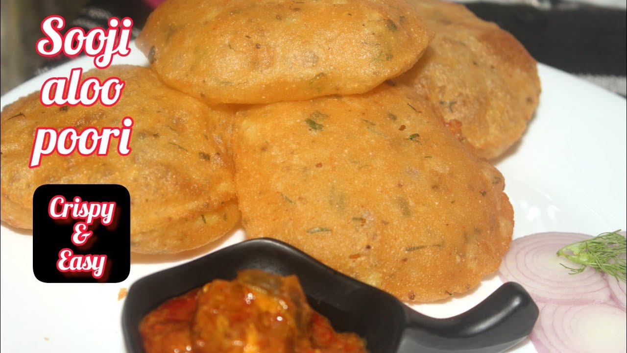 Best Sooji aloo poori recipe | Sooji poori recipe | Sooji aloo poori recipe | Easy Cooking