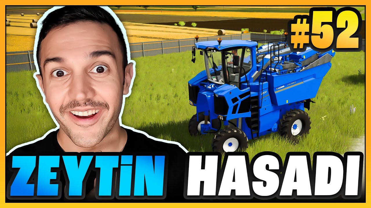 ZEYTİNLERİ TOPLUYORUZ! 😍 ZEYTİNYAĞI İÇİN ÜRETİM | FS25 #52