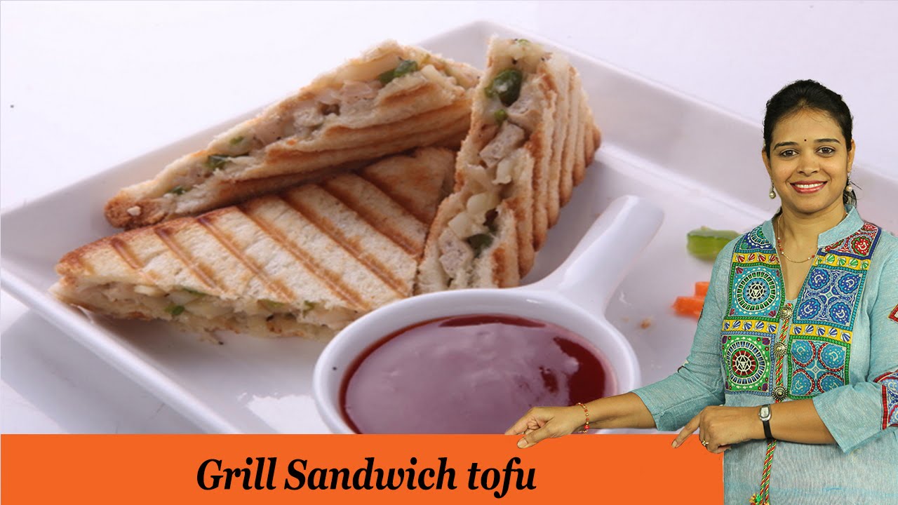 Tofu Grill Sandwich - Mrs Vahchef