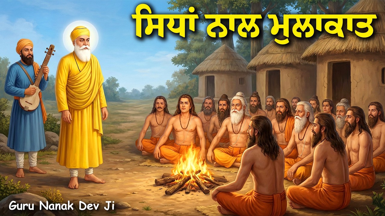 ਗੁਰੂ ਜੀ ਦੀ ਸਿਧਾਂ ਨਾਲ ਮੁਲਾਕਾਤ | Guru Nanak Dev Ji Sakhi | United Khalsa | Remix Katha