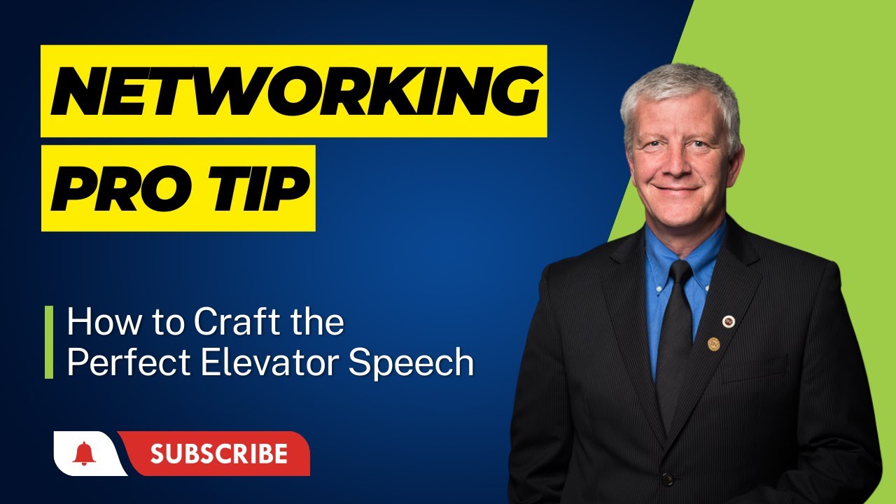 How to Craft the Perfect Elevator Speech, not Pitch
