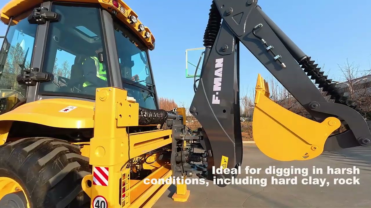FMAN Backhoe Loader: The Ultimate All-in-One Solution for Construction & Agriculture