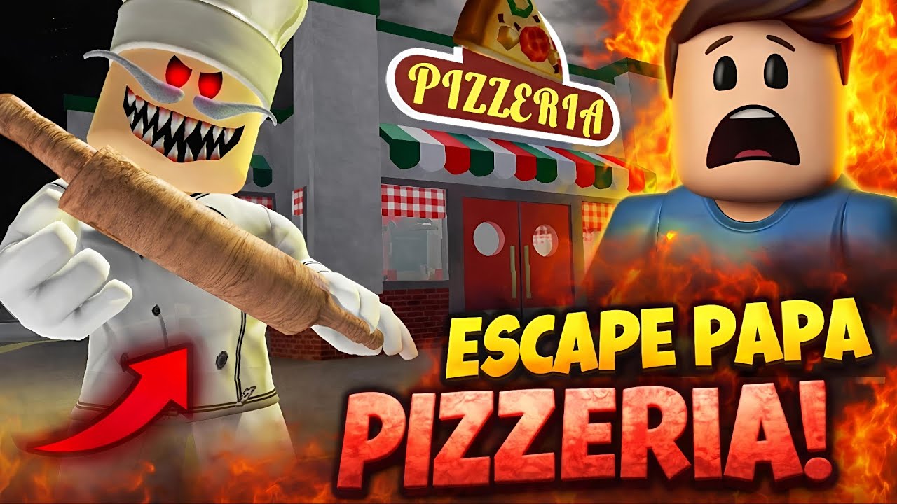 ESCAPE PAPA PIZZA'S PIZZERIA! 😱 (Scary Roblox Obby Gameplay) Can We Survive?