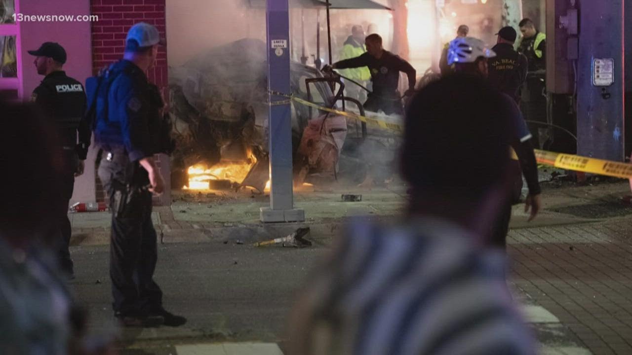 Virginia Beach nightclub owner talks about fiery crash