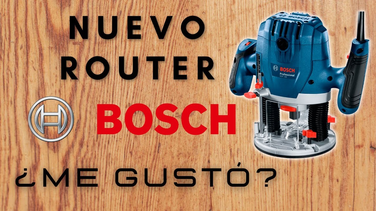NUEVO ROUTER BOSCH Mod. GOF 130