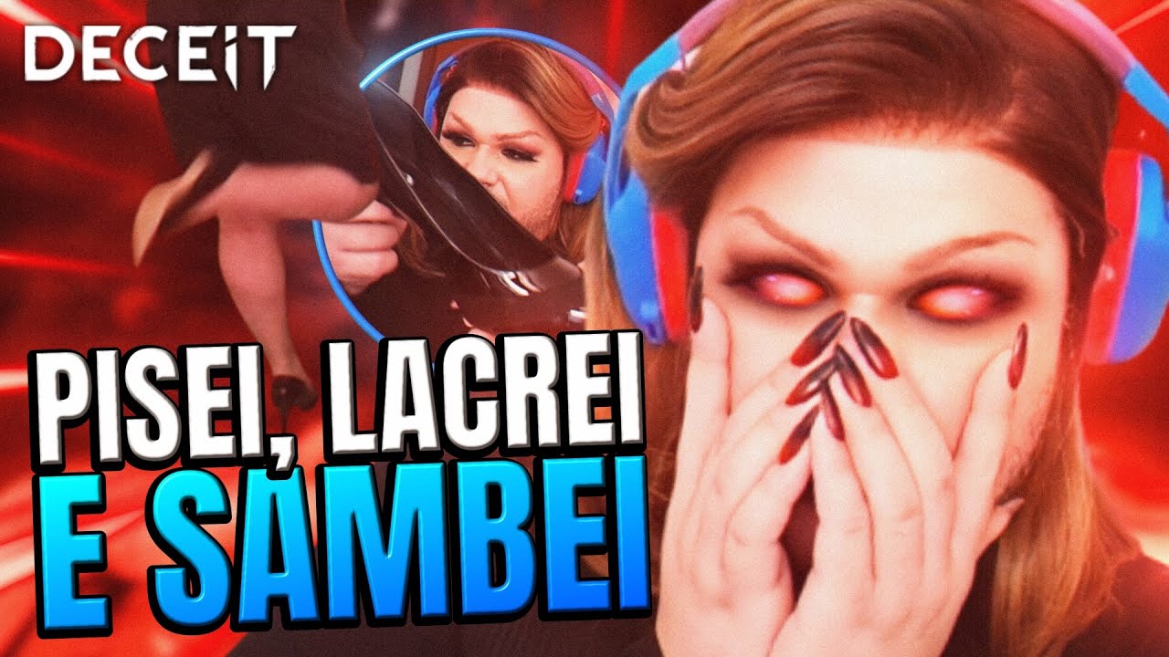 SAMBEI e joguei COM UNHAS GRANDES 👠💅🏻 | Deceit