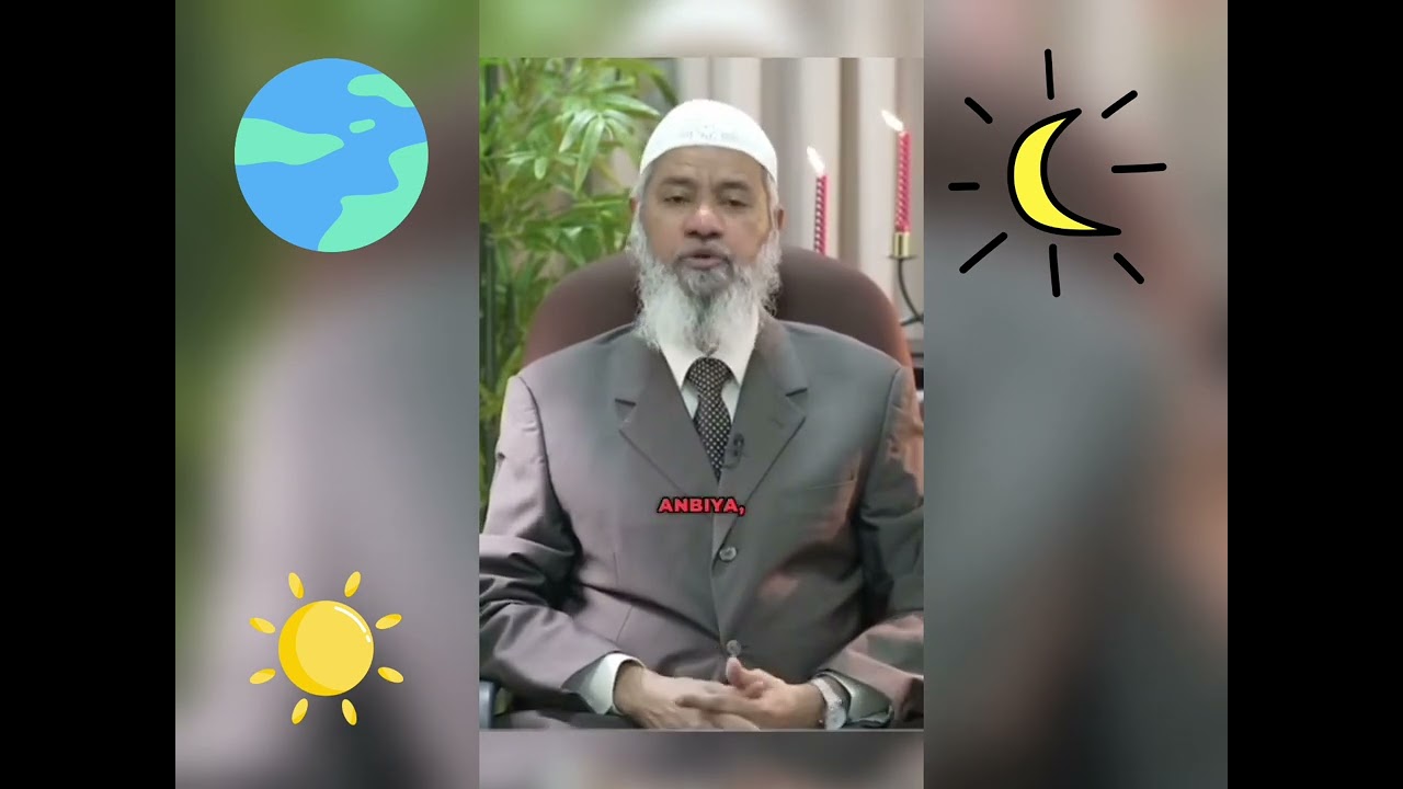 La TERRE tourne autour de la LUNE ? par Dr ZAKIR #drzakirnaik #islam 