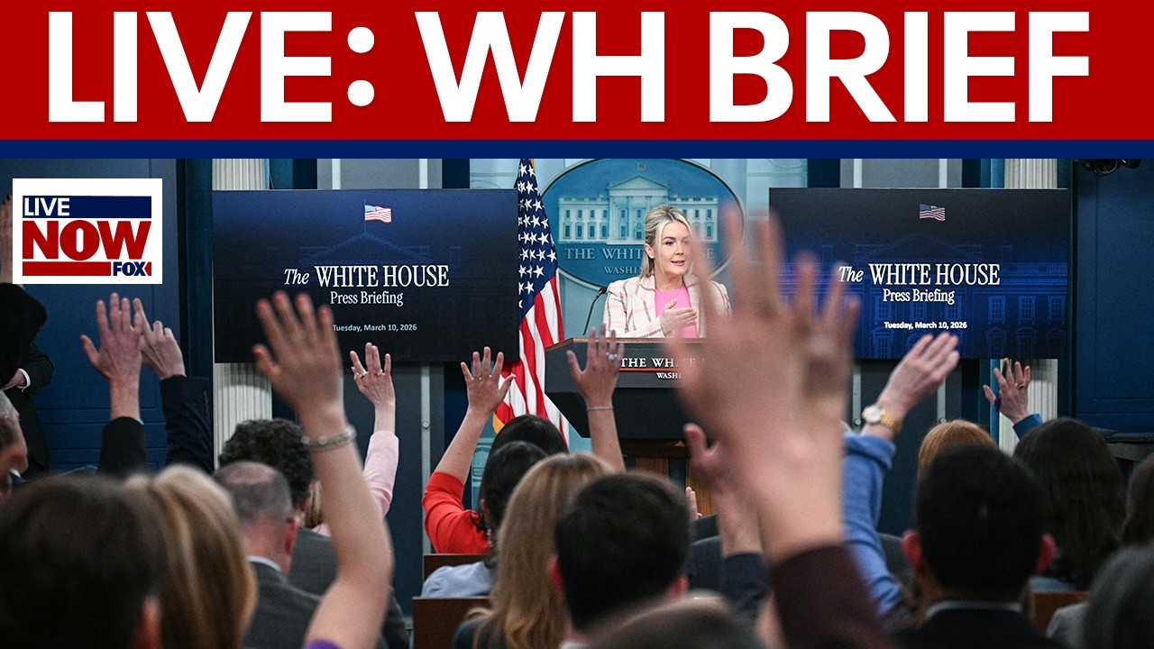 LIVE: White House Press Briefing amid Iran war negotiations