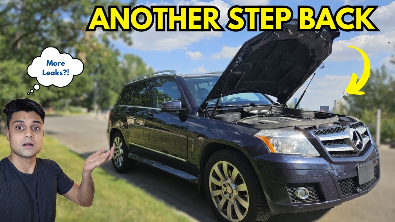 FIXING MORE LEAKS ON THE GLK: MECHANICAL REPAIRS COMPLETE & COSMETIC UPGRADES - PART 3