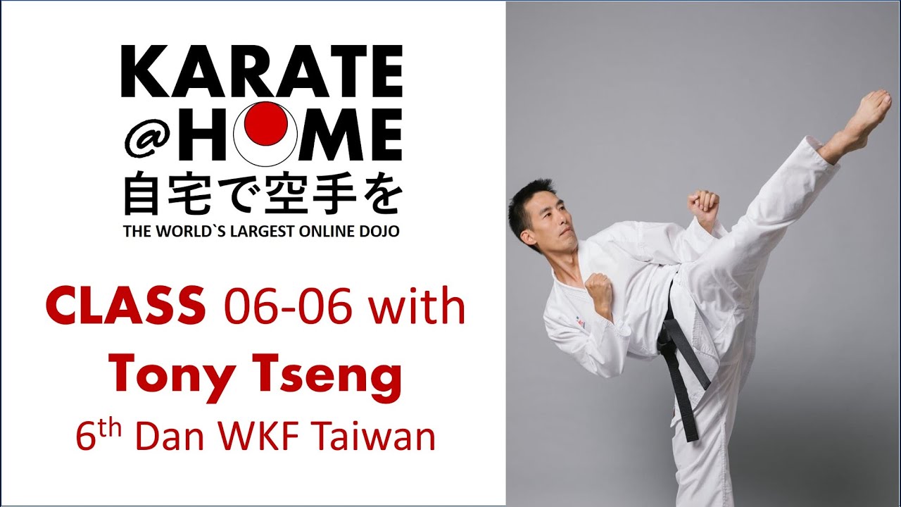 Karate@Home class 06 06 with Tony Tseng