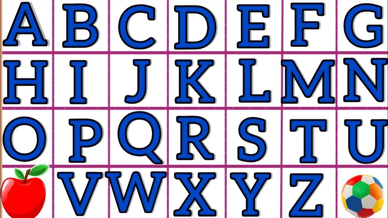 A for Apple |Alphabets |Phonics song |Abcd Rhymes|How to Write Letters for Children|Alphabets A to Z