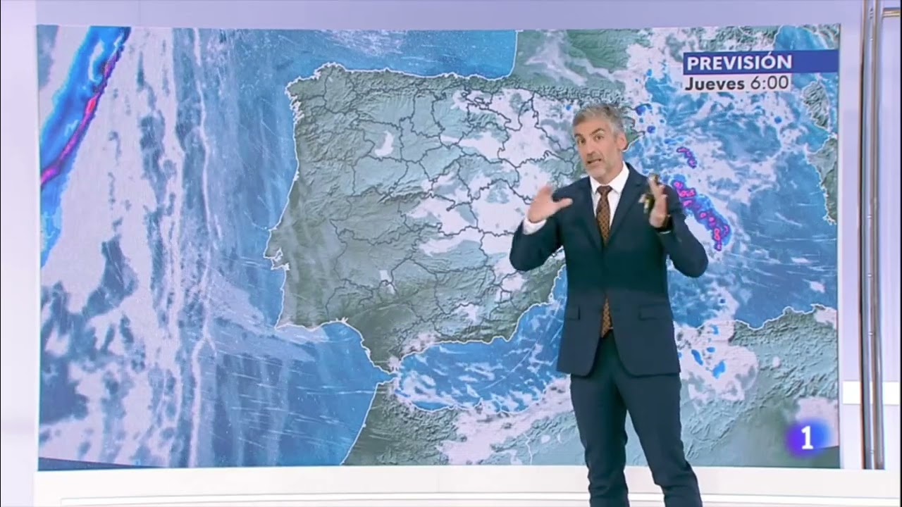 El Tiempo en España con Albert Barniol (RTVE) - 06/11/2024