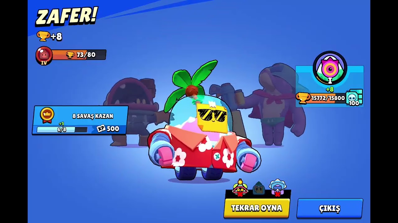 Brawlstars da günlüğübitirdim