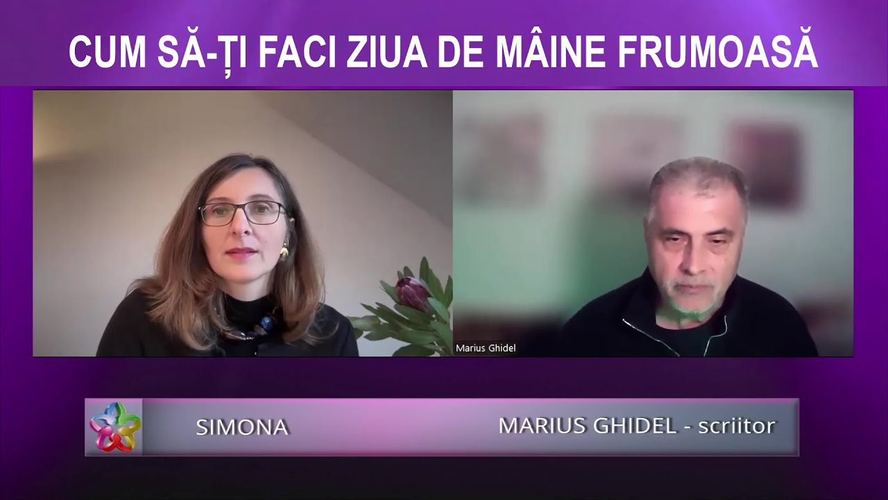 CUM SĂ-ȚI FACI ZIUA DE MÂINE FRUMOASĂ - Marius Ghidel și Simona