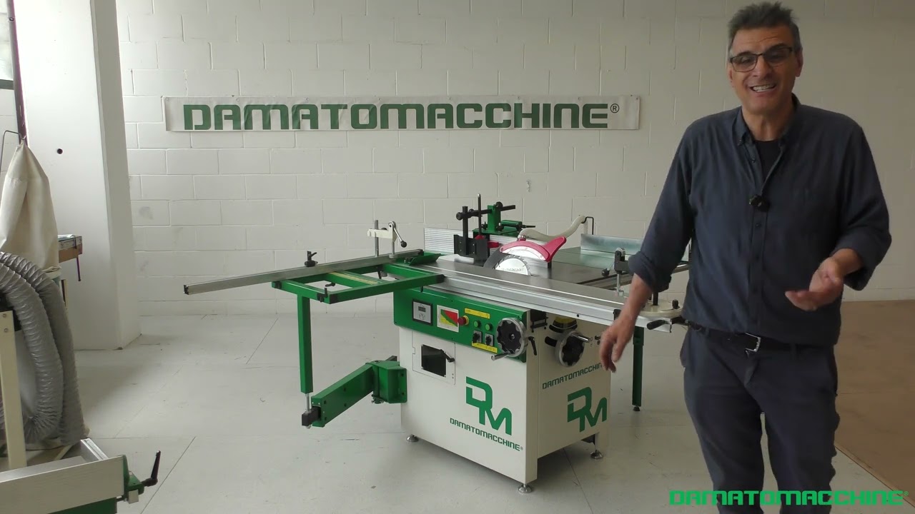 Scie à Format Olimpia TS 250-1600 de Damatomacchine