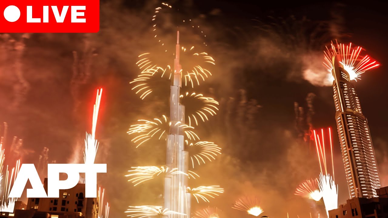 Watch LIVE | Dubai Welcomes 2026 with Burj Khalifa Fireworks, Lasers and Light Show | APT