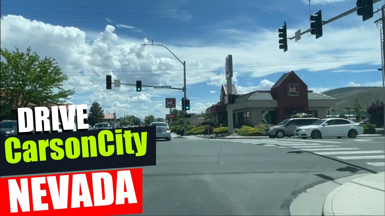 CARSON CITY NEVADA - DRIVING TOUR - USA 2022
