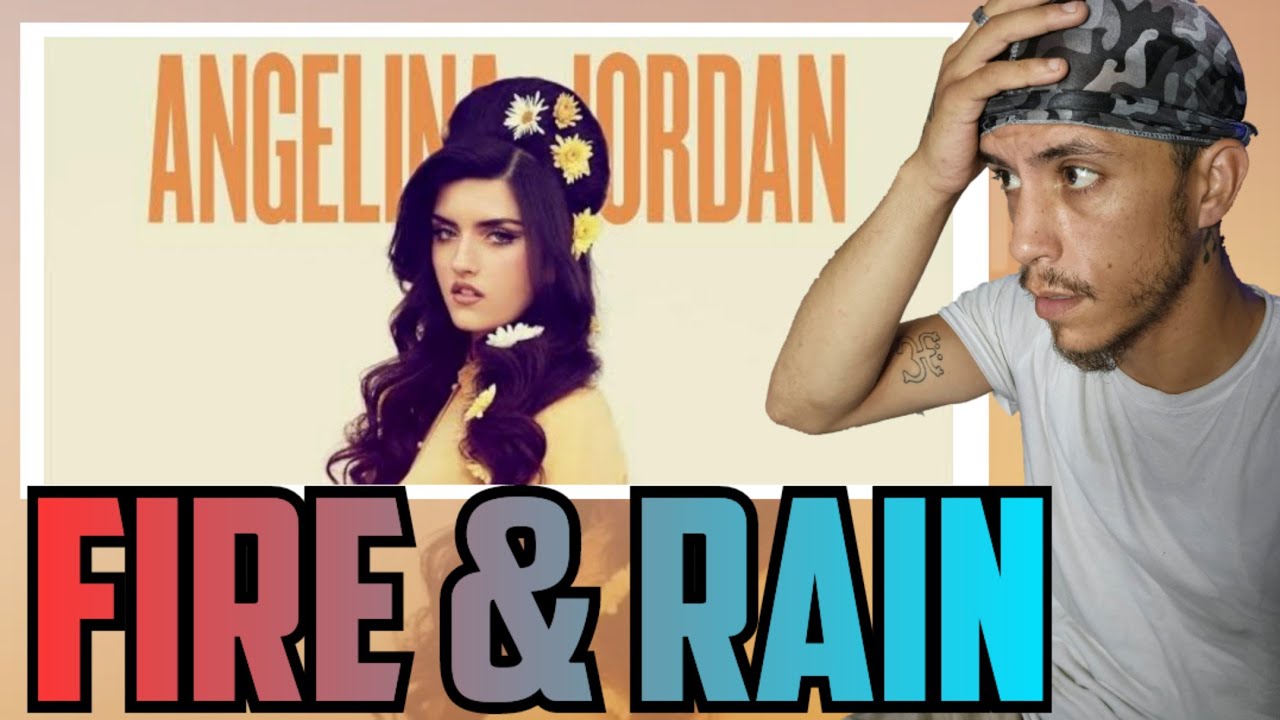 Angelina Jordan - Fire and Rain *REACTION*