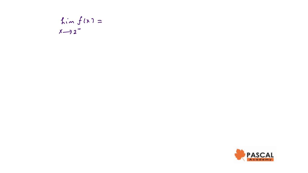 Limits Right side and Left side limits and the existence of limits-MCV4U1