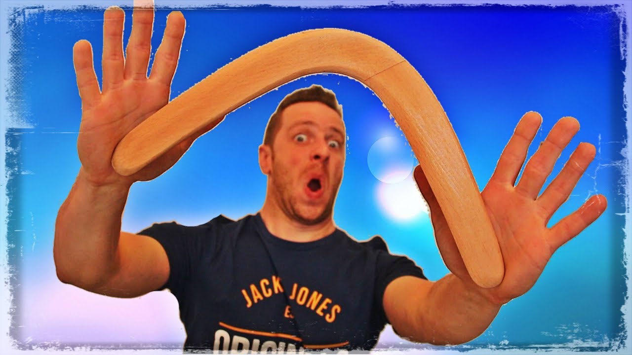 JE FABRIQUE UN BOOMERANG! PROJET #6