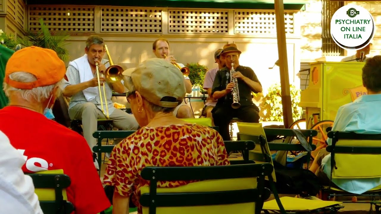 New York City 2022: Piano in Bryant Park , Terry Waldo  Quintet
