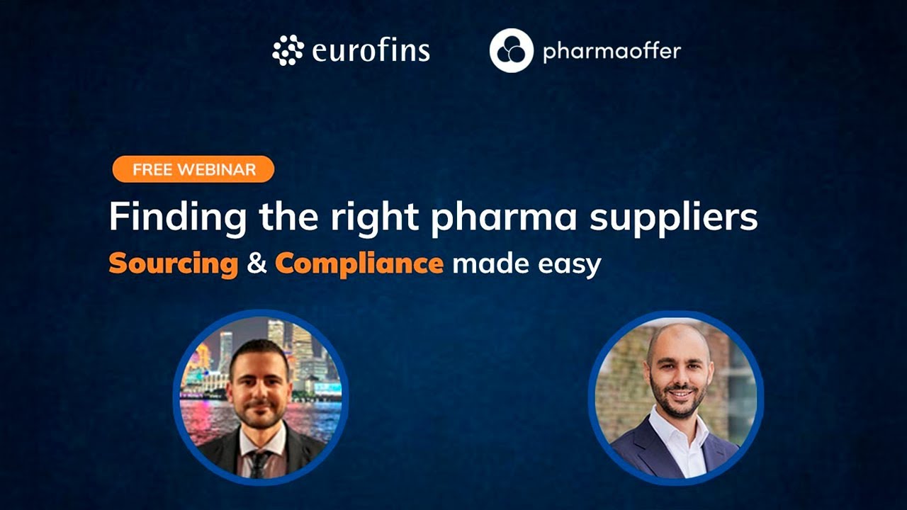 Find Qualified Pharma Suppliers Faster: 7-Step Playbook │ Pharmaoffer × Eurofins Webinar Replay