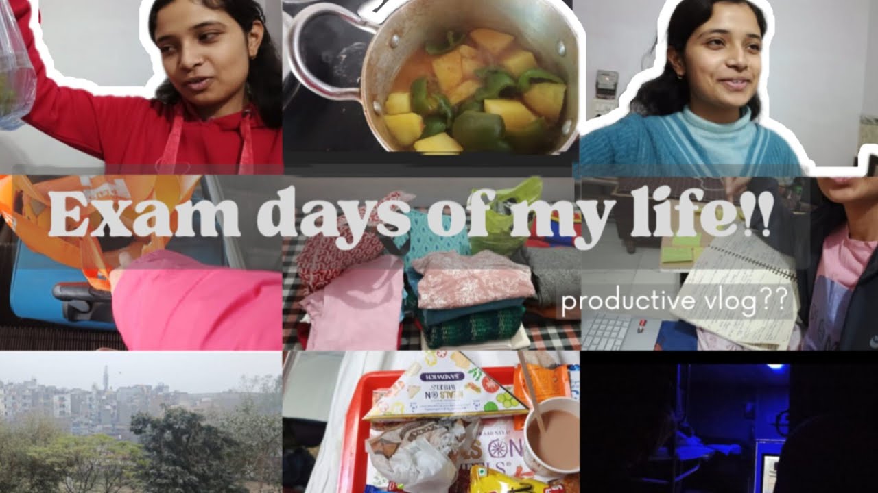 PART II EXAM *STUDY VLOG*🤧|HOMECOMING💤|*NEW YEAR* IN TRAIN?👀