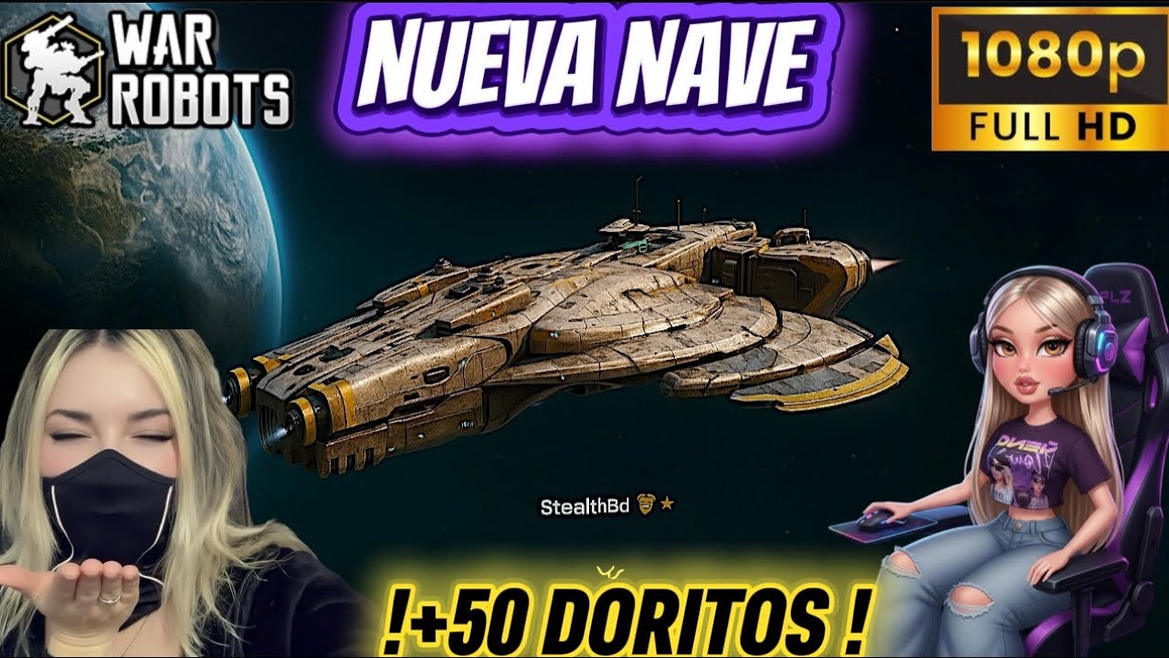 NUEVA NAVE STEALTHER|WAR ROBOTS #warrobots #warrobotsgameplay #warrobotsnewrobot #wrtitans 