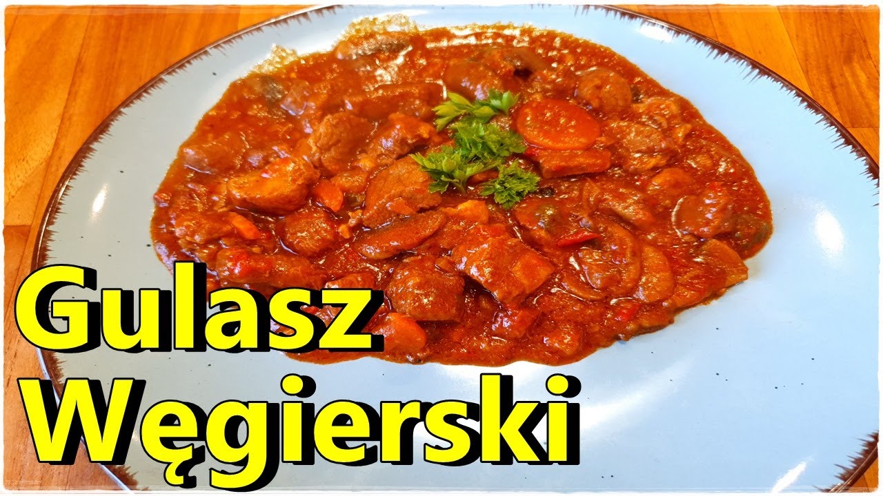 GULASZ WĘGIERSKI /JAK ZROBIĆ GULASZ /POMYSŁ NA OBIAD 😊