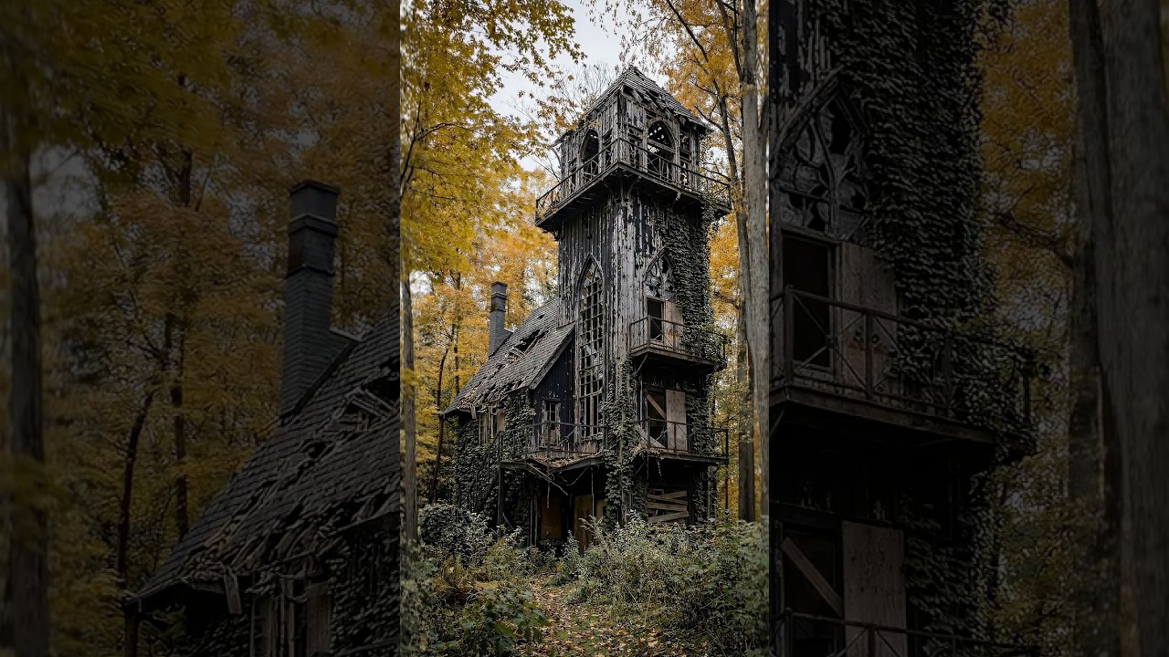 Everyone Said FORGET This Tower House… I Said NO! 🏰🧱 #shorts #timelapse #restoration