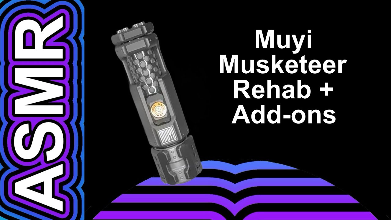 Muyi Musketeer Fidget Rehab & Add-ons from Meta-EDC ASMR