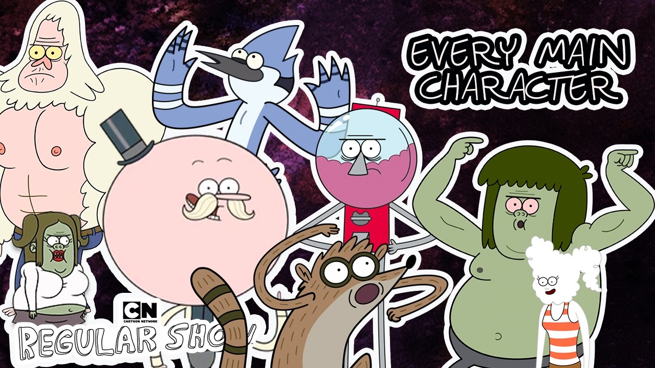 Meet Every Main Character 🌳 | ICONIC Regular Show Scenes