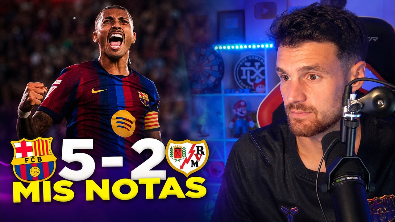 LAS NOTAS DEL FC BARCELONA - RAYO VALLECANO